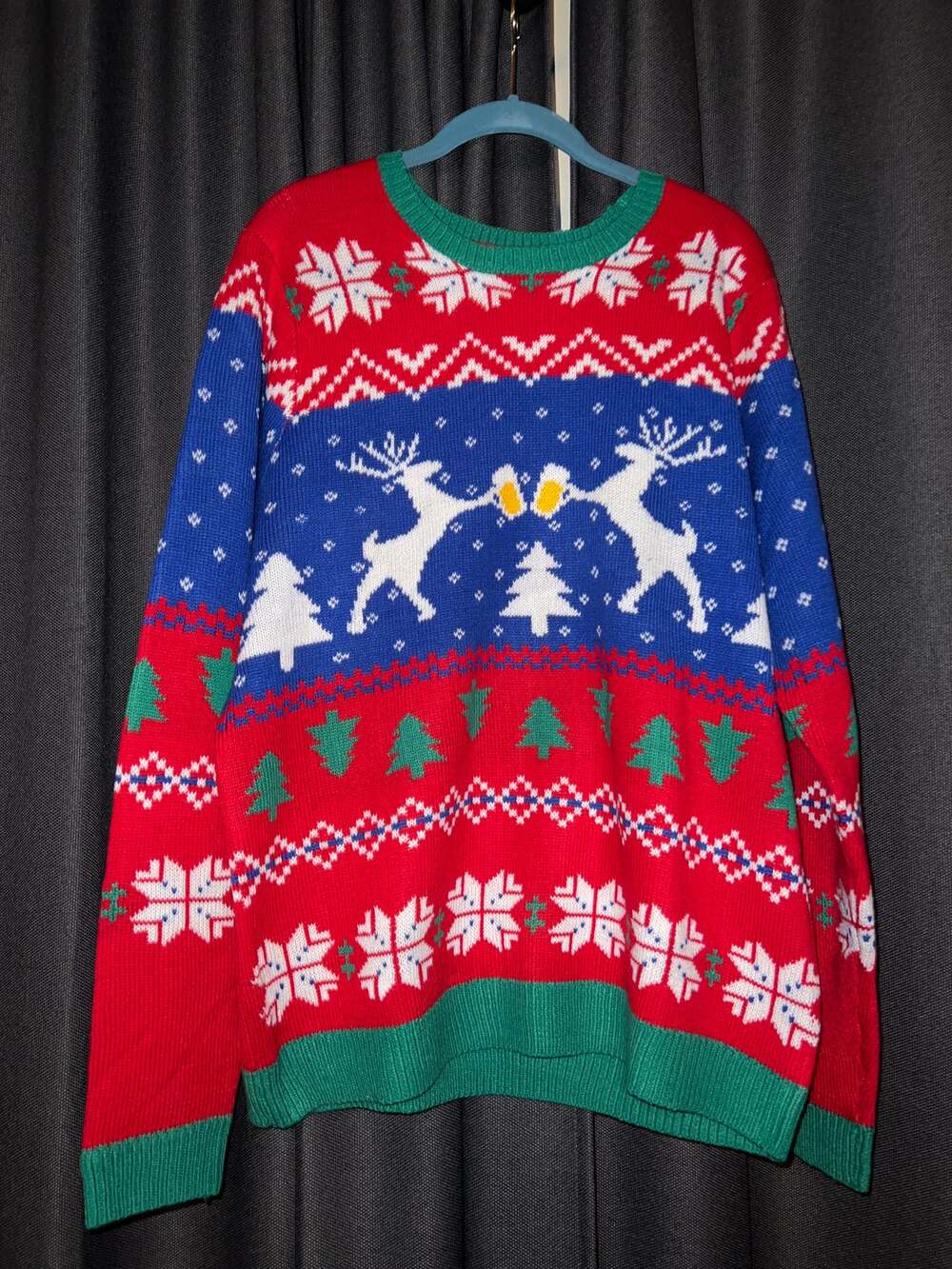 Ugly Christmas Sweater Xmas Size Large